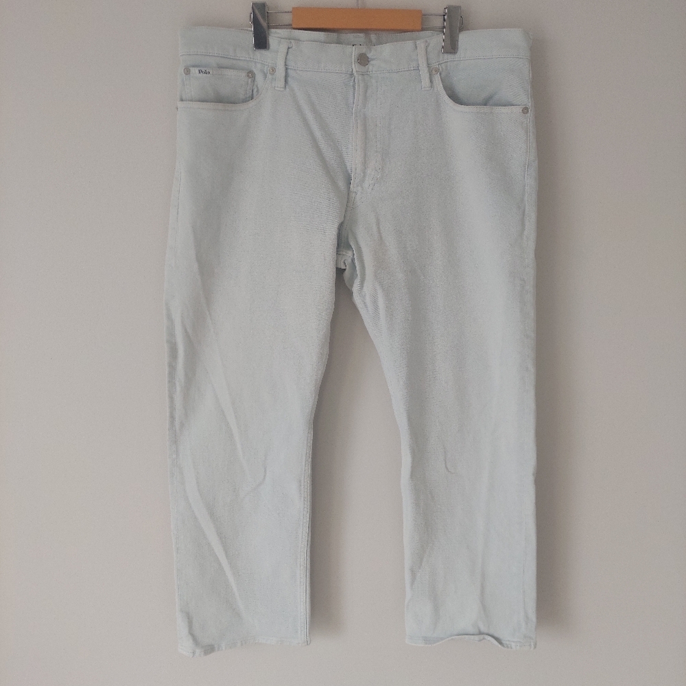 Polo Ralph Lauren Jeans, Washed Pale Blue, Men's 38 x 30